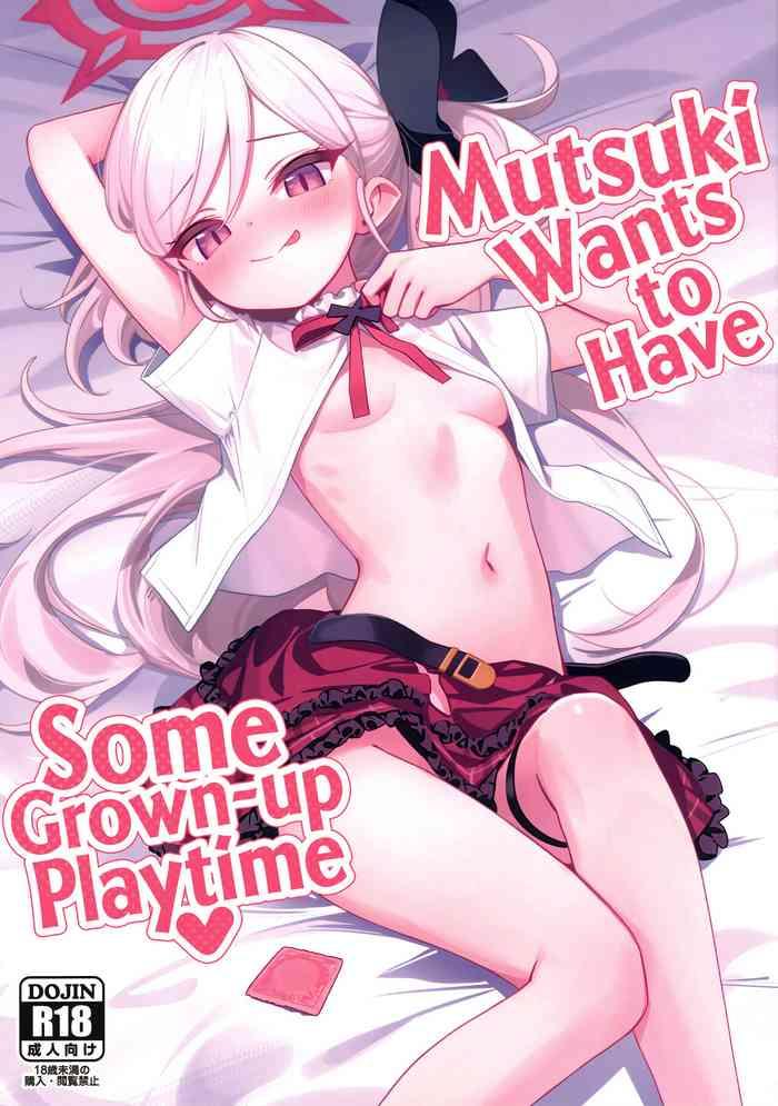 mutsuki wa otona no asobi ga shitai mutsuki wants to have some grown up playtime cover